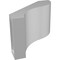 Ekena Millwork 5-in. W x 8-in. D x 8-in. H Geneva Architectural Grade PVC Knee Brace BRCP05X08X08GNV - alternate 4